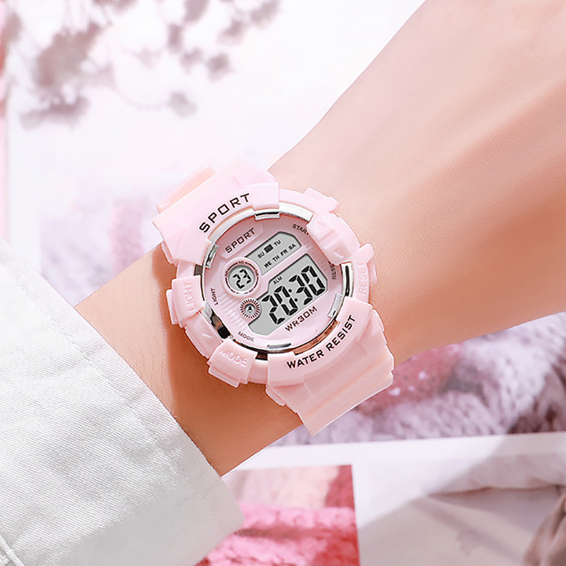 Smartwatch Watches For Kid Girl - ساعات أطفال عصرية مضيئة مقاومة للماء