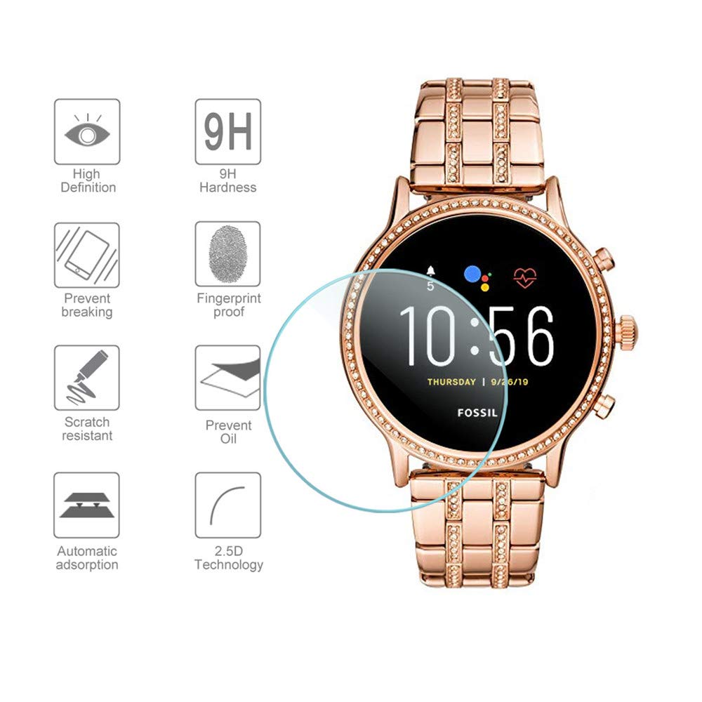 Fossil Watches Smartwatch Gen 5 - زجاج مقسى لـ Fossil Gen 6
