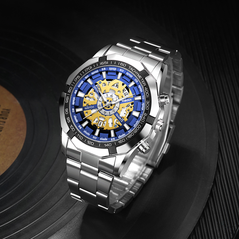 Smartwatch Military Watches For Men - ساعة يد فاخرة للرجال بتصميم هيكل