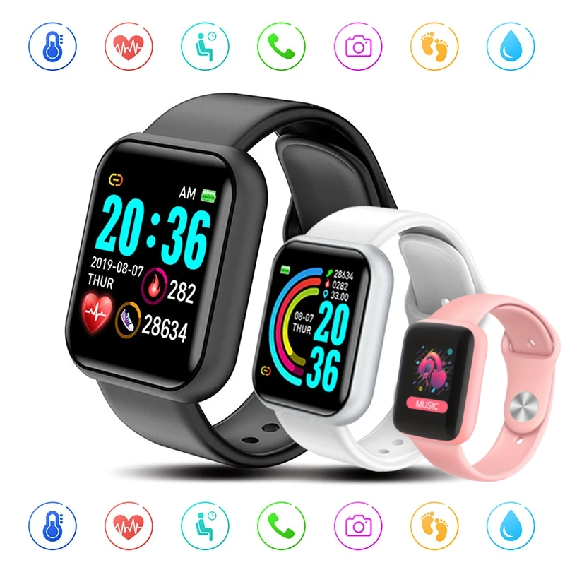 Smartwatch Watches With Bluetooth - ساعات رياضية ذكية بلوتوث ، سوار