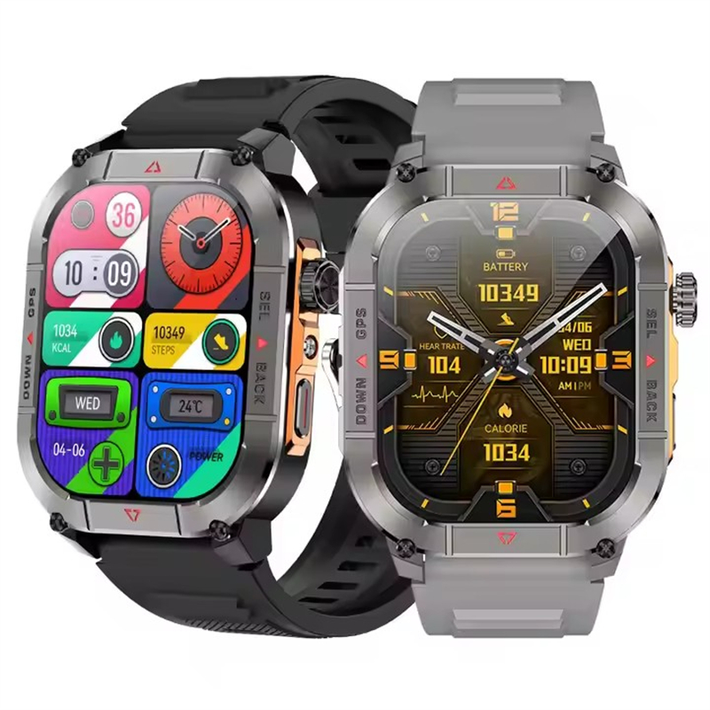 Smartwatch Health Watches - جديد HK84 الرجال ساعة ذكية AMOLED