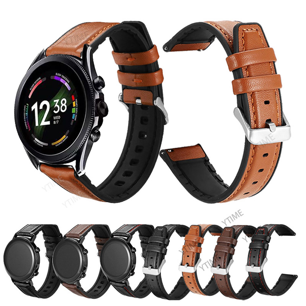 Fossil Watches Smartwatch Gen 5 - حزام من الجلد السيليكوني لساعة فوسيل