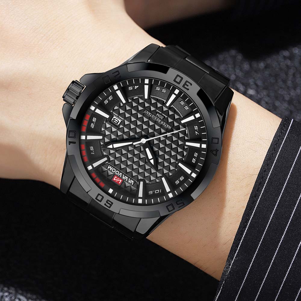 VAVAVOOM جديد كبير الهاتفي مفه - مراجعة Smartwatch Premium Watches For Men وسعره