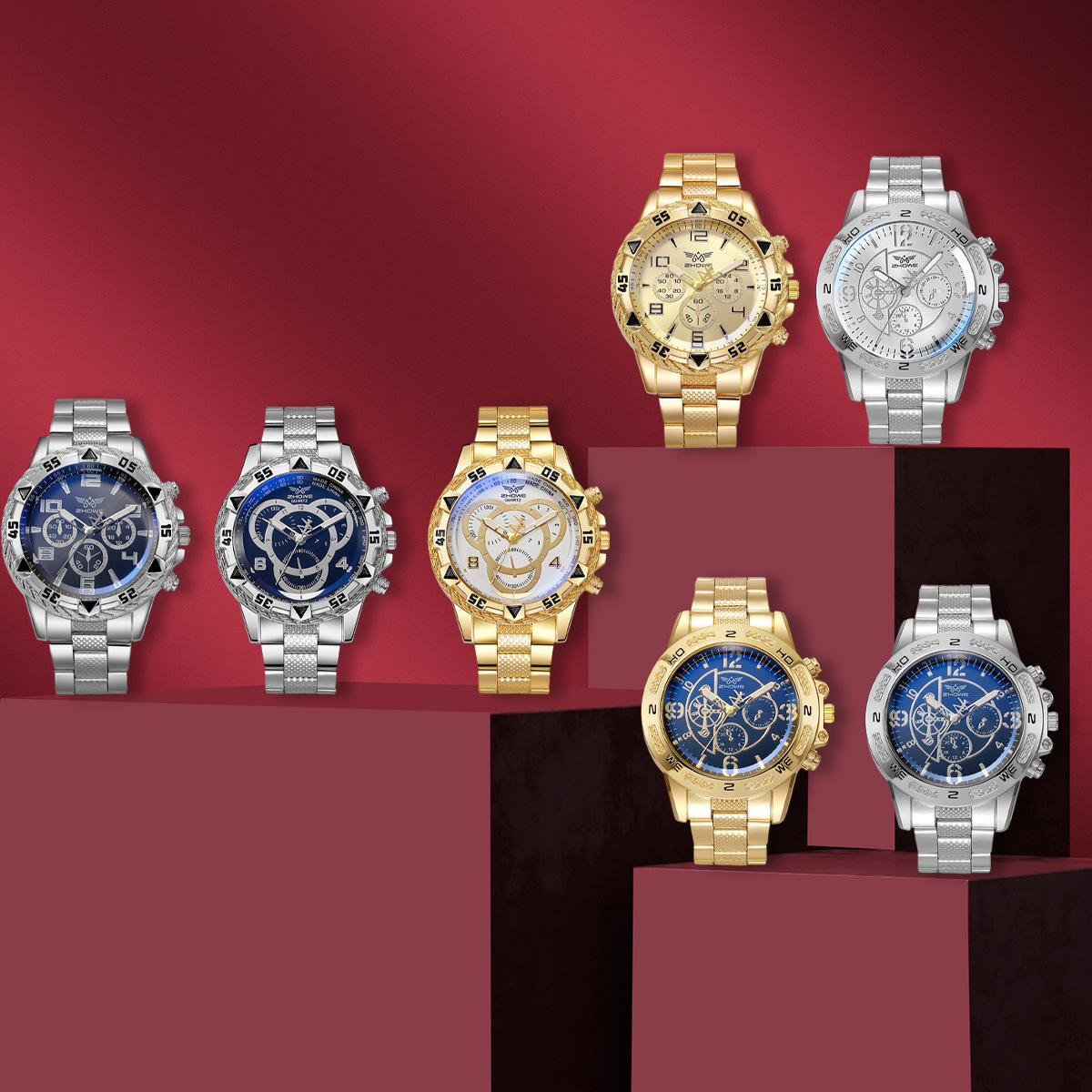 ساعة رجالية مكونة من 7 قطع، سا - مراجعة Smartwatch Premium Watches For Men وسعره