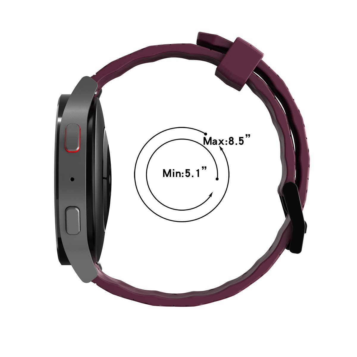 حزام سيليكون لـ Fossil gen 6 4 - مراجعة Fossil Watches Smartwatch Gen 5 وسعره
