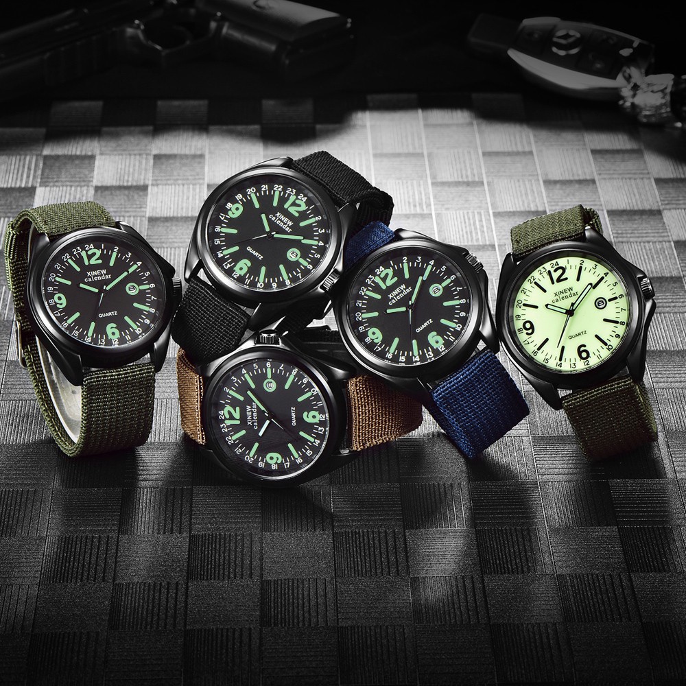 ساعة كوارتز عسكرية للرجال قرص  - مراجعة Smartwatch Military Watches For Men وسعره