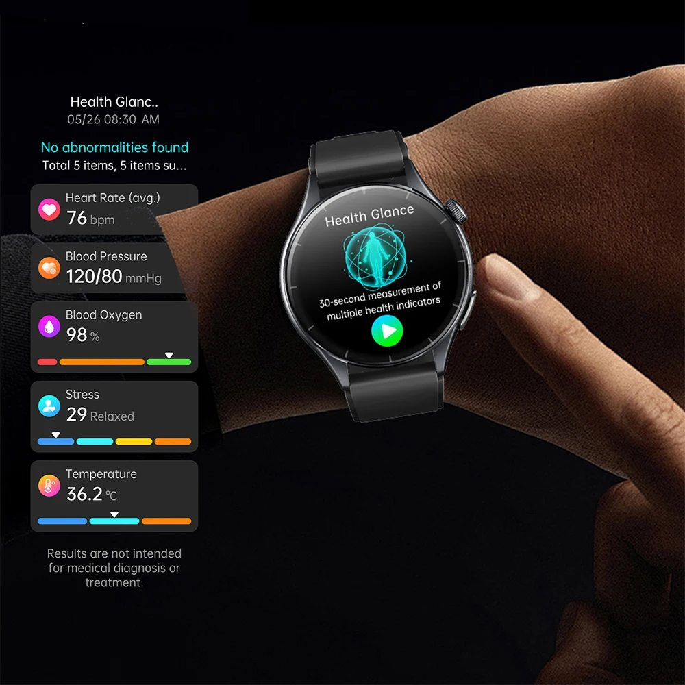 2025 جديد NFC + ECG + PPG الصح - مراجعة Smartwatch Health Watches وسعره