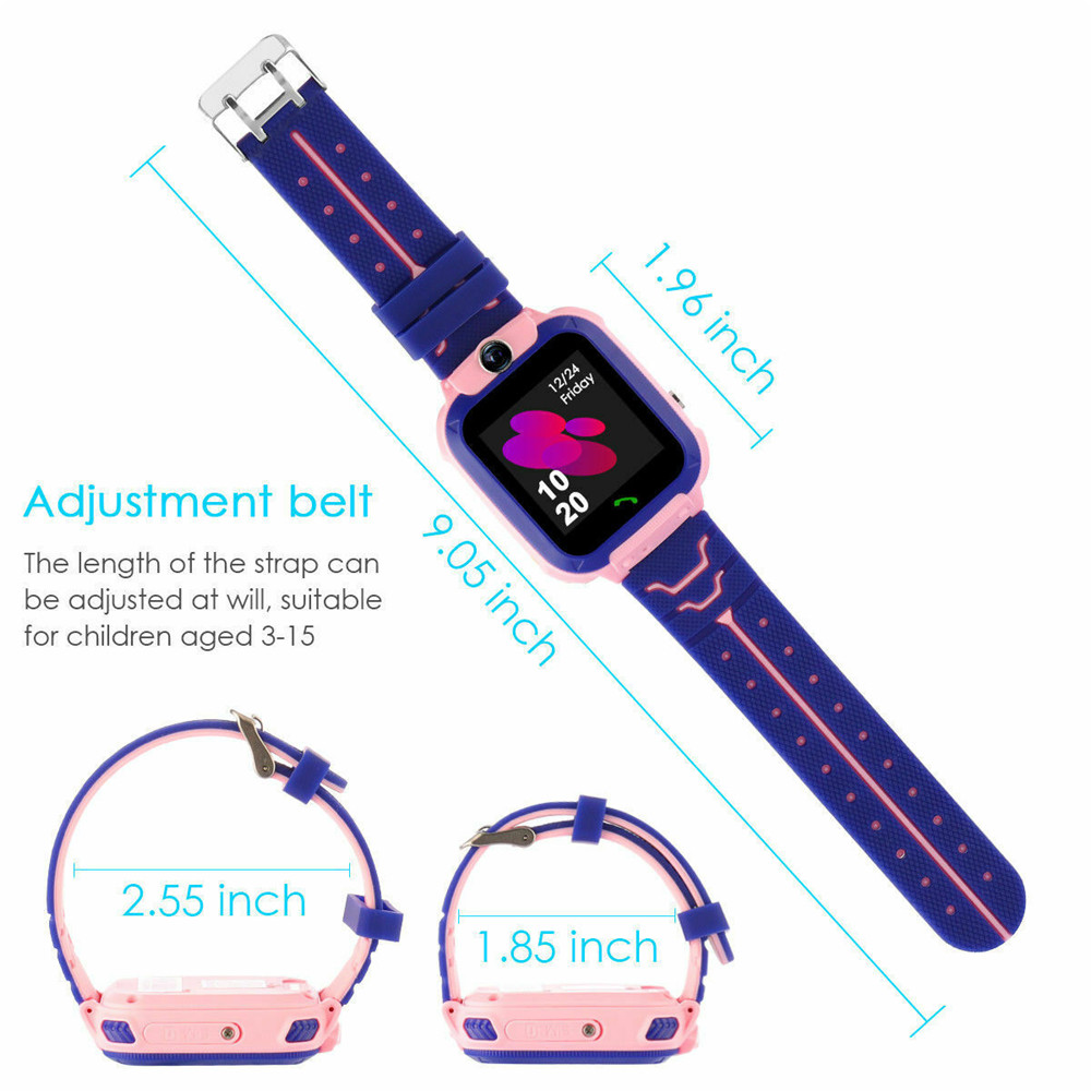 2G Kids ساعة ذكية SOS Call LBS - مراجعة Smartwatch Watches For Kid Girl وسعره