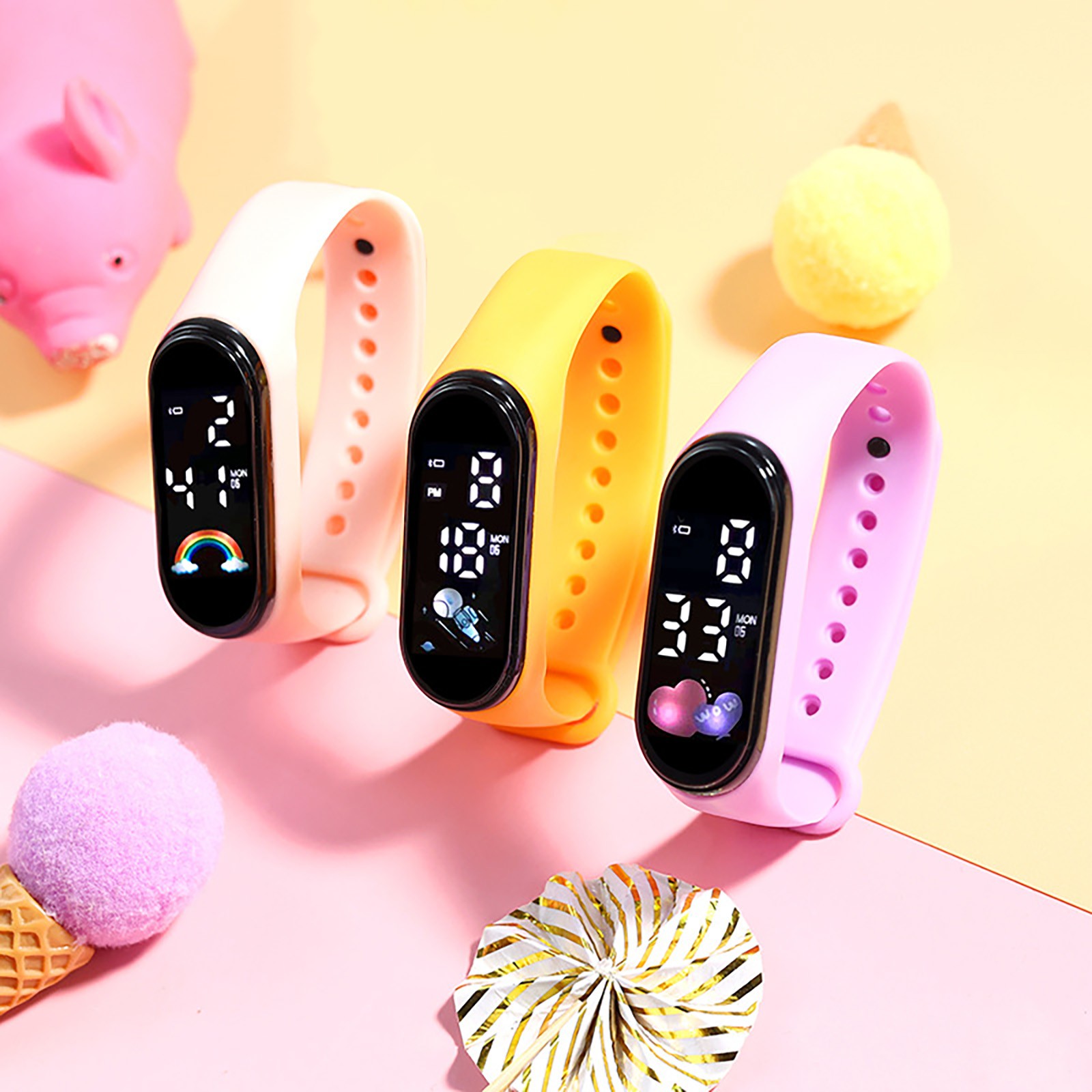 ساعة ذكية للأطفال بتصميم عصري، - مراجعة Smartwatch Watches For Kid Girl وسعره