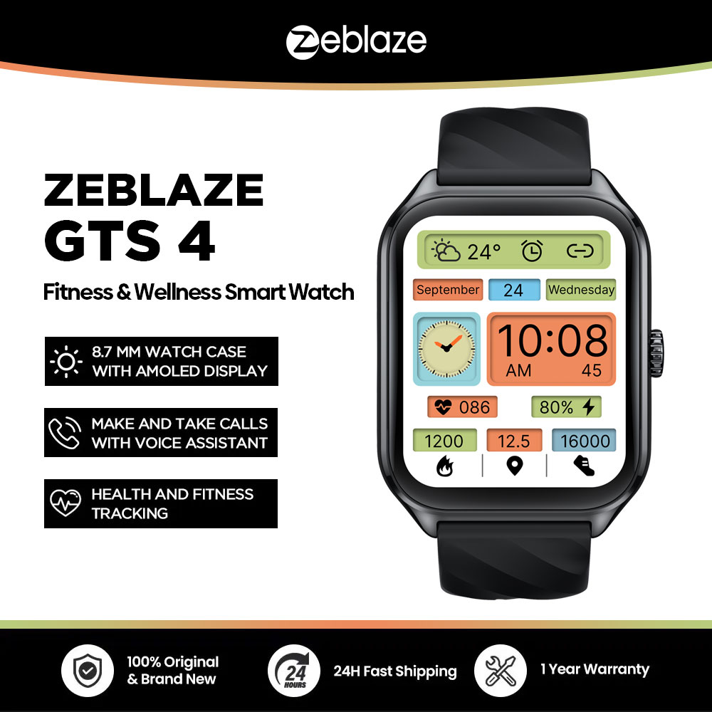 ساعة ذكية جديدة من Zeblaze GTS - مراجعة Smartwatch Health Watches وسعره
