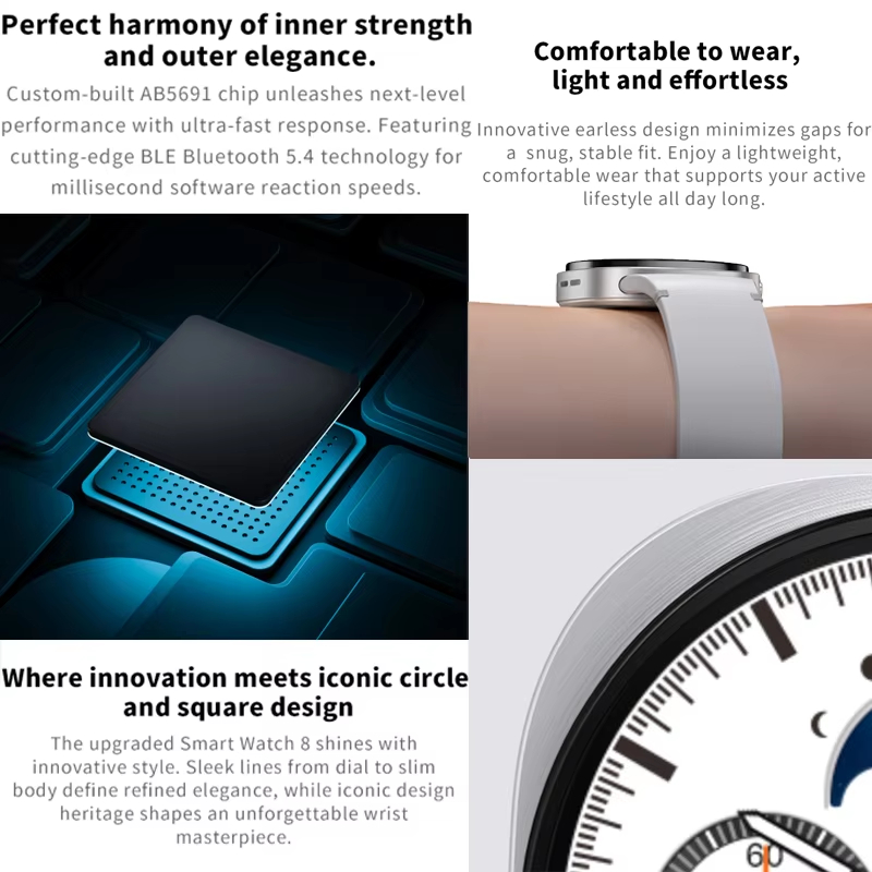 ساعة ذكية نسائية كلاسيكية جديد - مراجعة Smartwatch Watches With Bluetooth وسعره