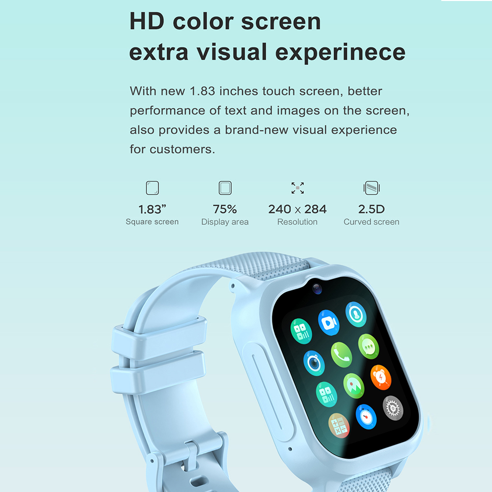 ساعة ذكية للأطفال 4G GPS WIFI  - مراجعة Smartwatch Watches For Kid Girl وسعره