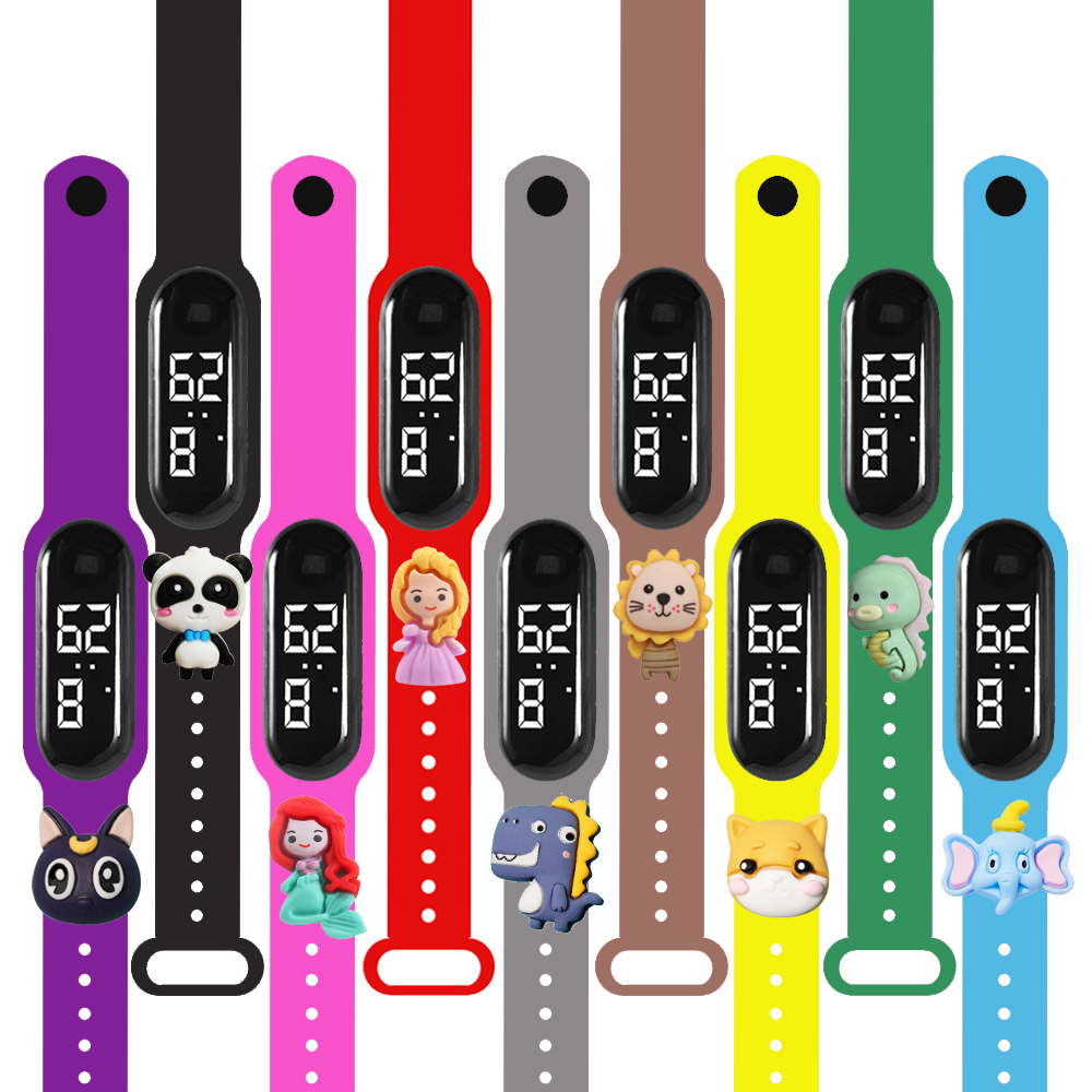 ساعة ذكية متعددة الألوان للأطف - مراجعة Smartwatch Watches For Kid Girl وسعره
