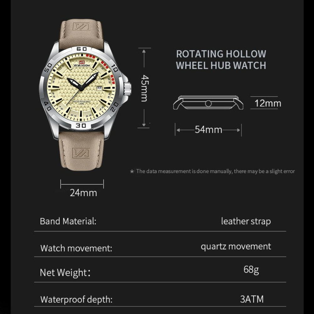 ساعة VAVAVOOM 2581 ذات الواجهة - مراجعة Smartwatch Premium Watches For Men وسعره