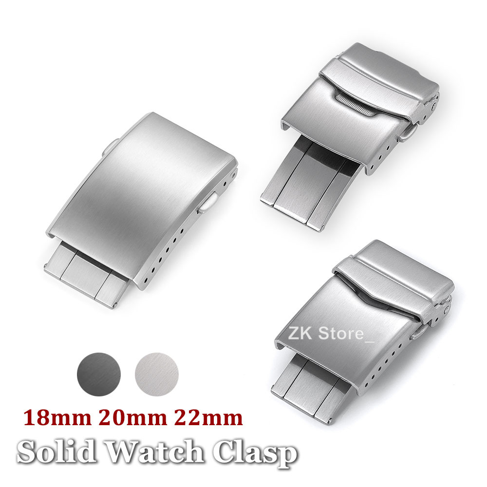 مشبك ساعة قابل للطي مقاس 18 مم - مراجعة Replacement Watch Bracelet وسعره