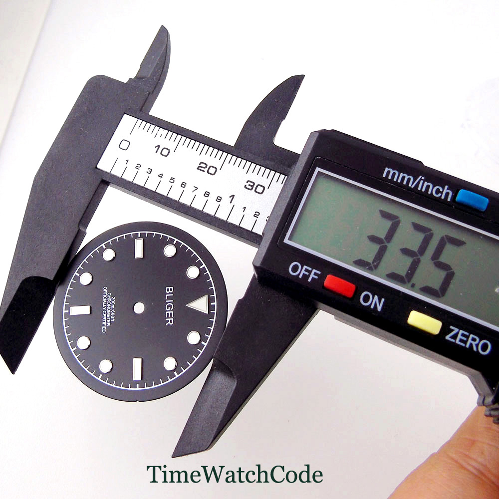 قرص ساعة بقطر 33.5 مم يناسب حر - مراجعة Luminous Dial Face وسعره