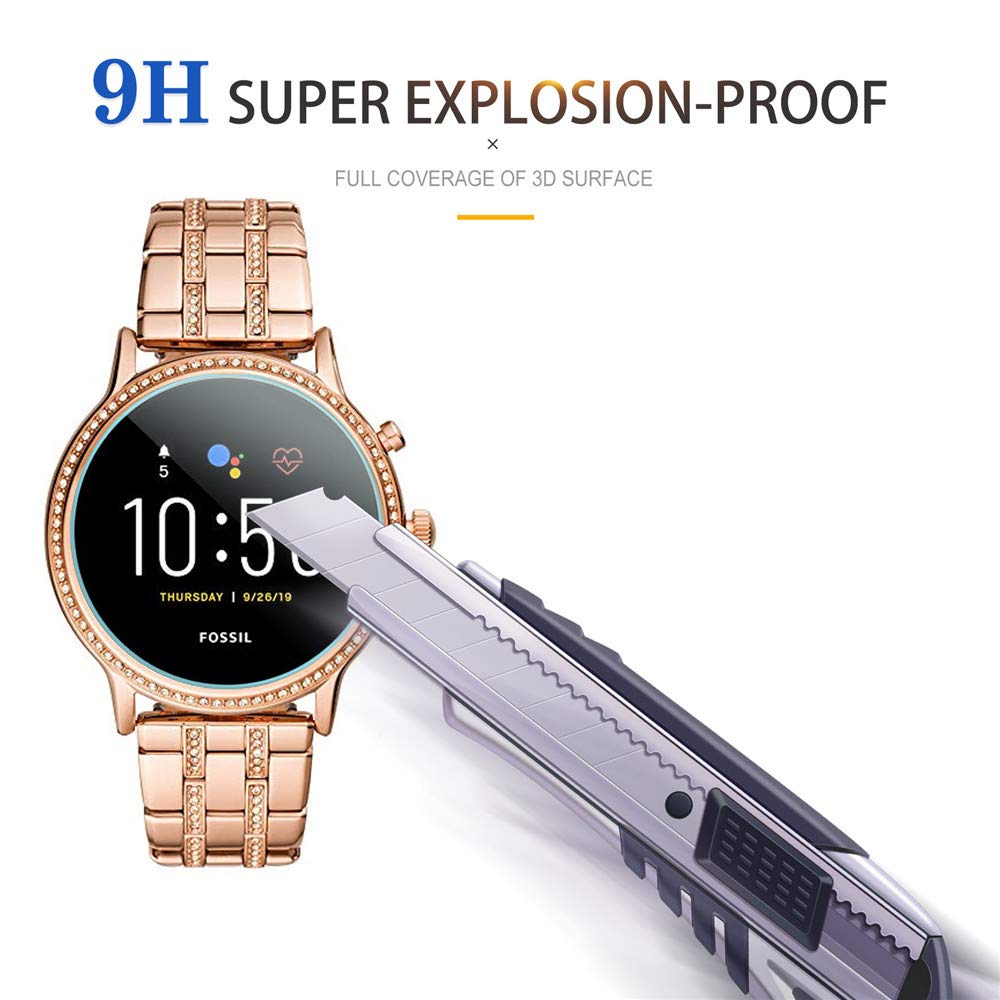 زجاج مقسى لـ Fossil Gen 6 ، غش - مراجعة Fossil Watches Smartwatch Gen 5 وسعره