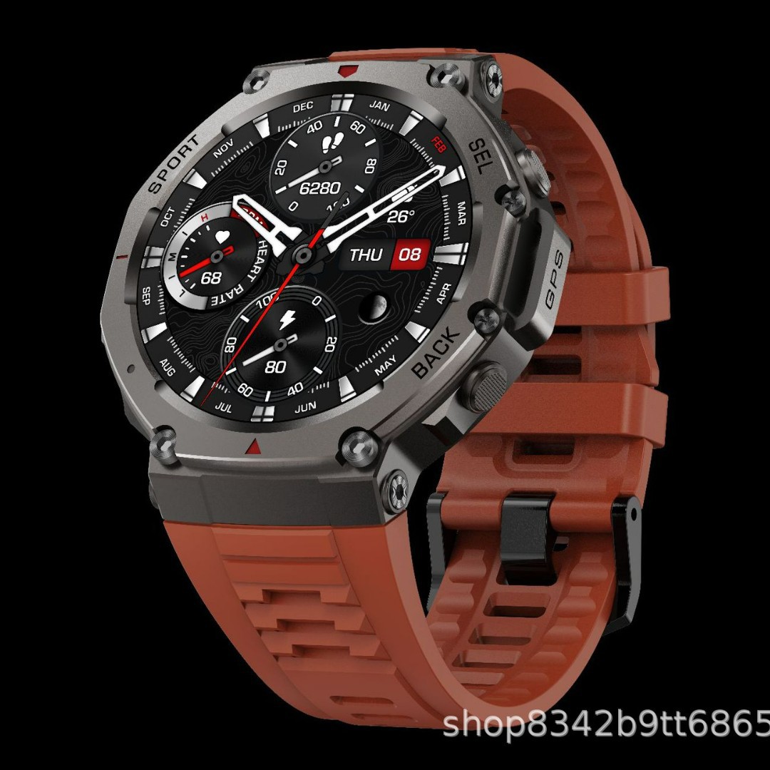 ساعة ذكية DM58، شاشة AMOLED، م - مراجعة Smartwatch Watches With Bluetooth وسعره