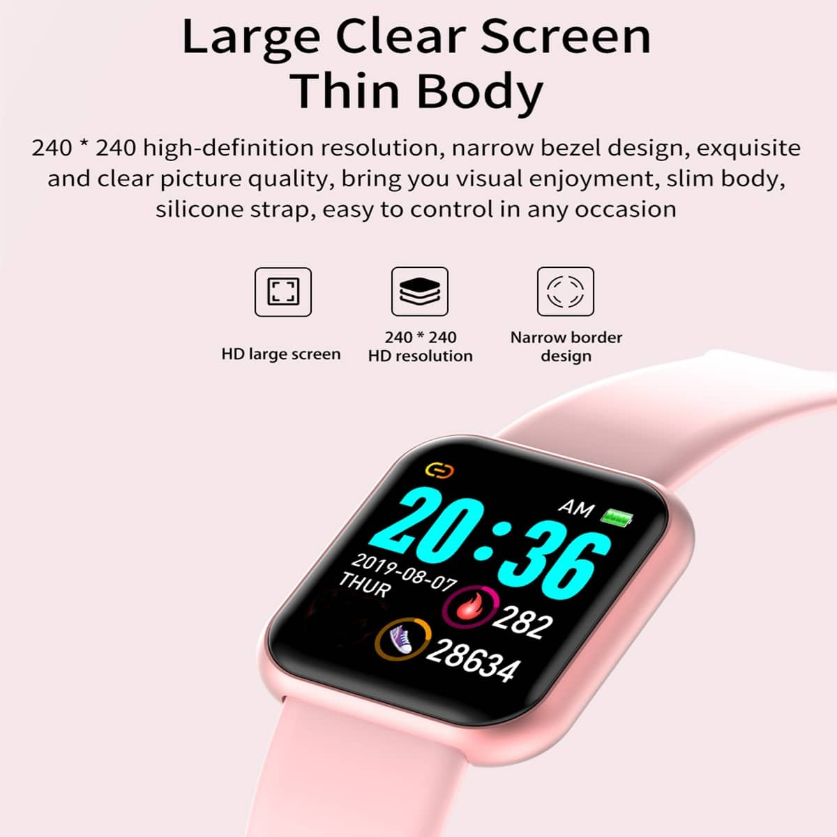 ساعات رياضية ذكية بلوتوث ، سوا - مراجعة Smartwatch Watches With Bluetooth وسعره
