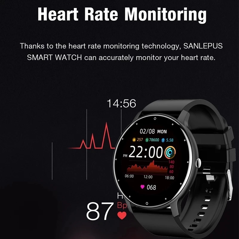 ساعة ذكية جديدة LIGE 2026 للرج - مراجعة Smartwatch Watches With Bluetooth وسعره