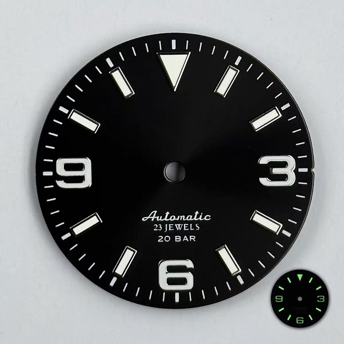 قرص NH35 بقطر 28.5 مم، تعديل ا - مراجعة Luminous Dial Face وسعره