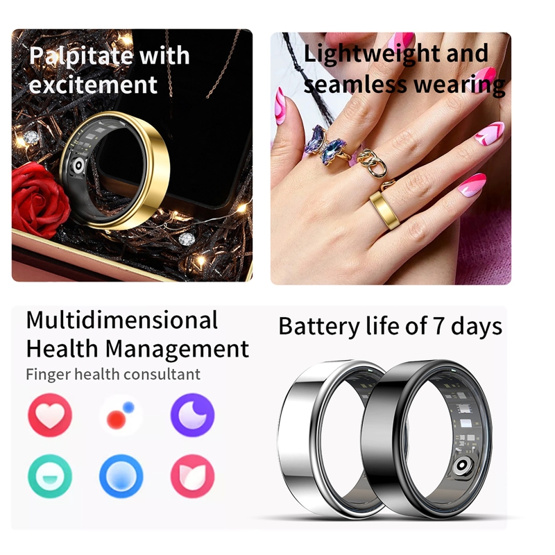 خاتم ذكي لتتبع الصحة، مراقب مع - مراجعة Smartwatch Sports Watches For Men وسعره