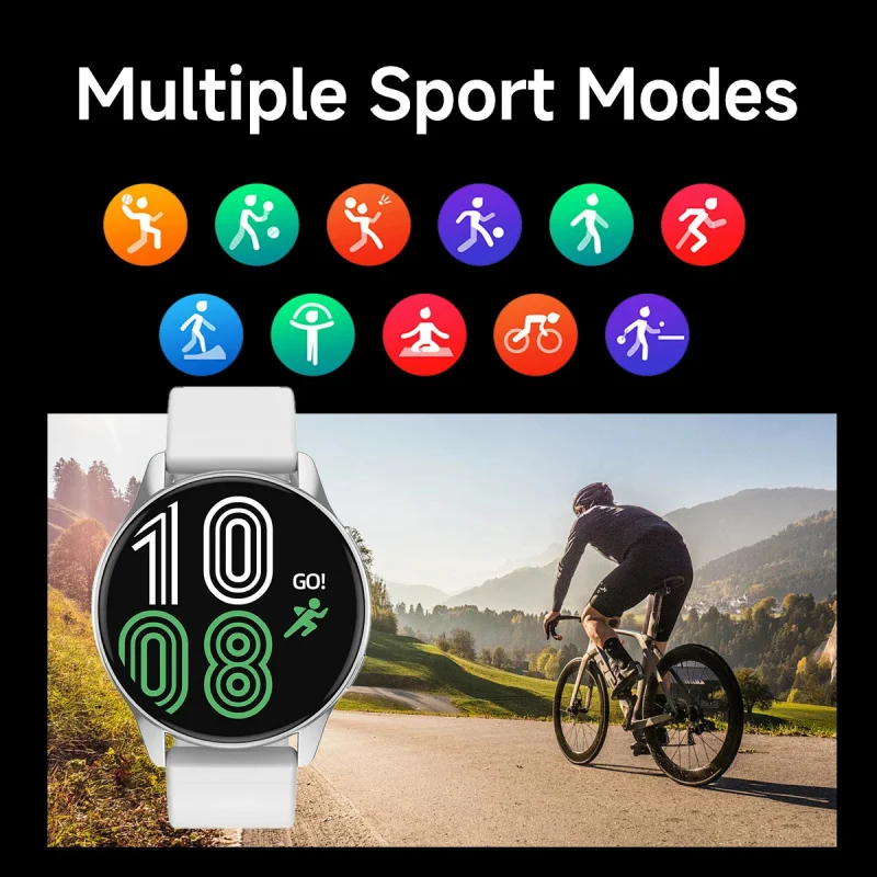 ساعة ذكية متعددة الوظائف مع مي - مراجعة Smartwatch Watches With Bluetooth وسعره
