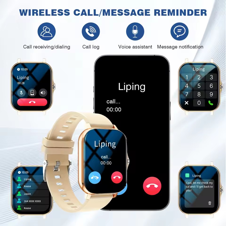 ساعة ذكية جديدة 2026 مع خاصية  - مراجعة Smartwatch Health Watches وسعره