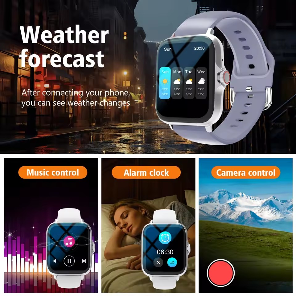 ساعة ذكية جديدة 2026 مع خاصية  - مراجعة Smartwatch Health Watches وسعره