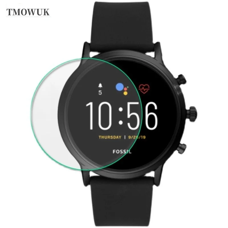 واقي شاشة من الزجاج المقسى لسا - مراجعة Fossil Watches Smartwatch Gen 5 وسعره
