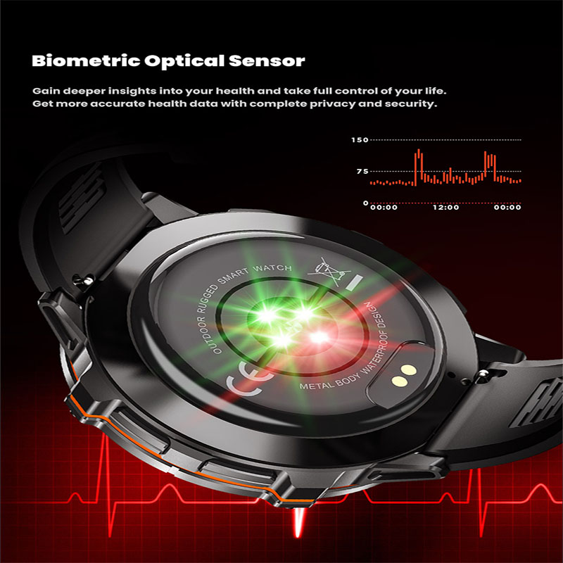 ساعة ذكية عسكرية جديدة طراز TA - مراجعة Smartwatch Military Watches For Men وسعره