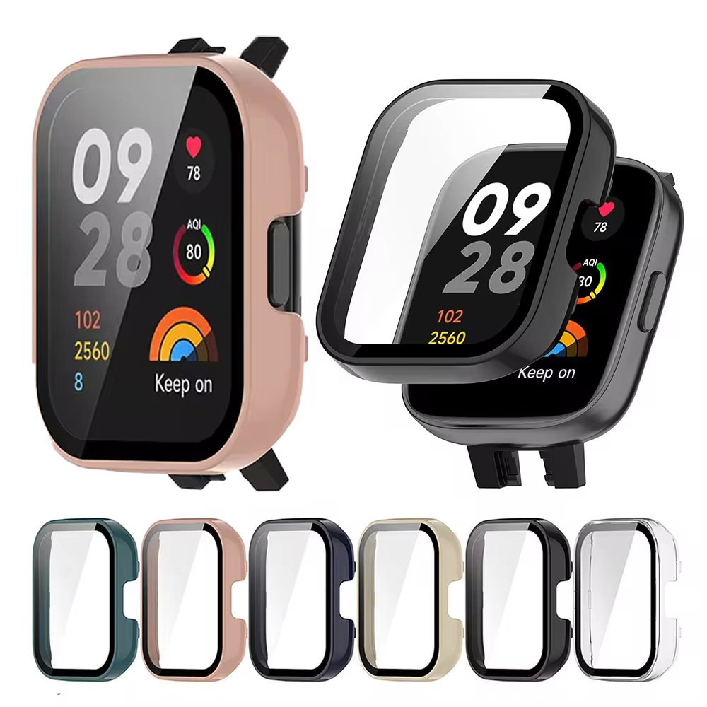 حافظة من الزجاج المقسى + غطاء  - مراجعة Smartwatch Watches Xiaomi وسعره