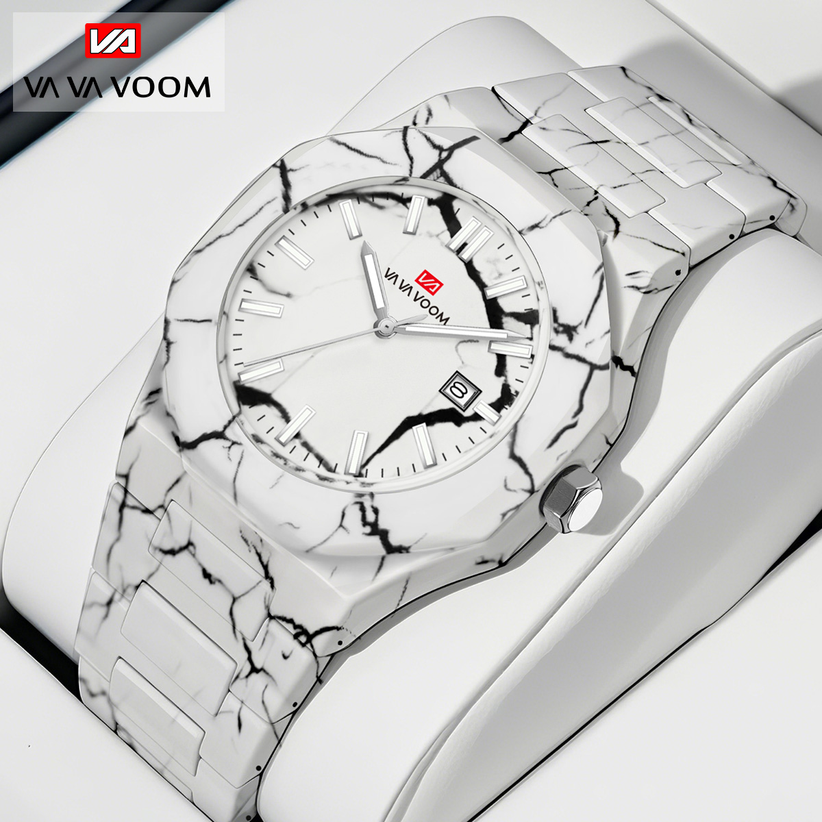 VA VA VOOM ساعات رجالية حركة ك - مراجعة Smartwatch Military Watches For Men وسعره