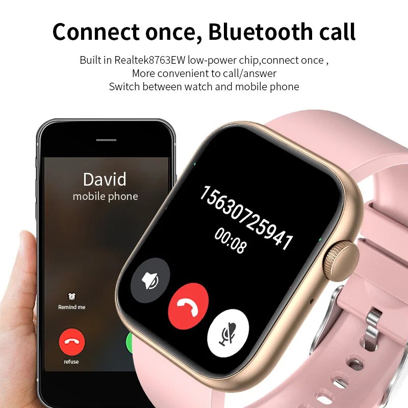 LIGE-ساعة ذكية بتقنية البلوتوث - مراجعة Smartwatch Watches With Bluetooth وسعره