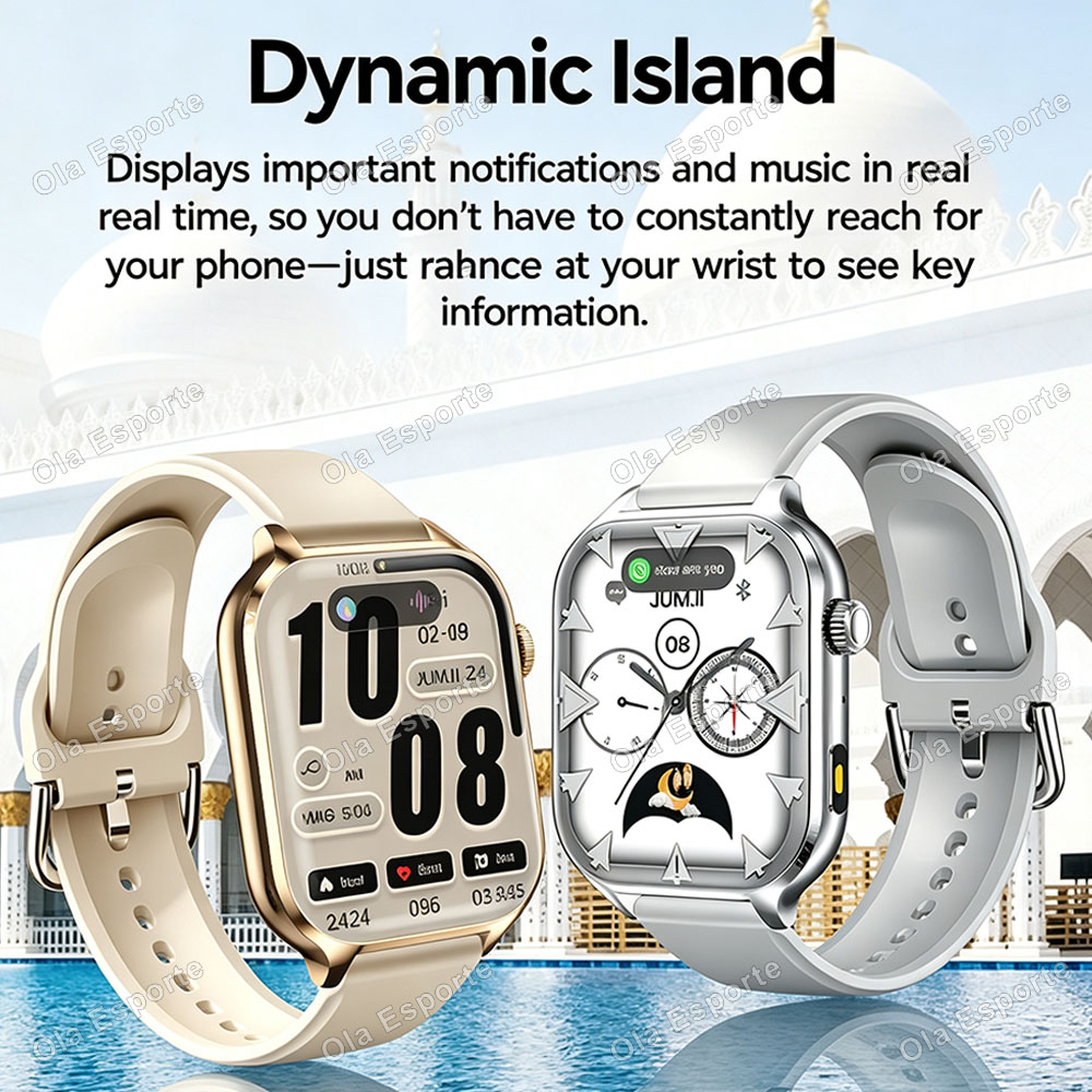 ساعة ذكية جديدة مزودة بمصباح L - مراجعة Smartwatch Health Watches وسعره