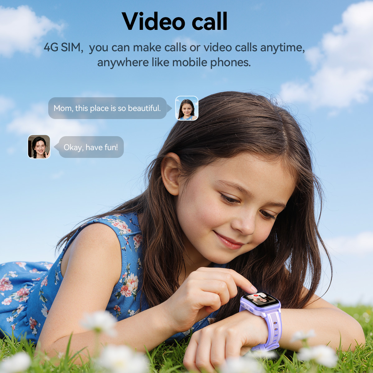 ساعة ذكية للأطفال HOCO Y108 بش - مراجعة Smartwatch Watches For Kid Girl وسعره
