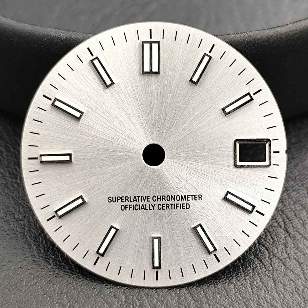 قرص NH35 مقاس 28.5 مم، قرص غوا - مراجعة Luminous Dial Face وسعره